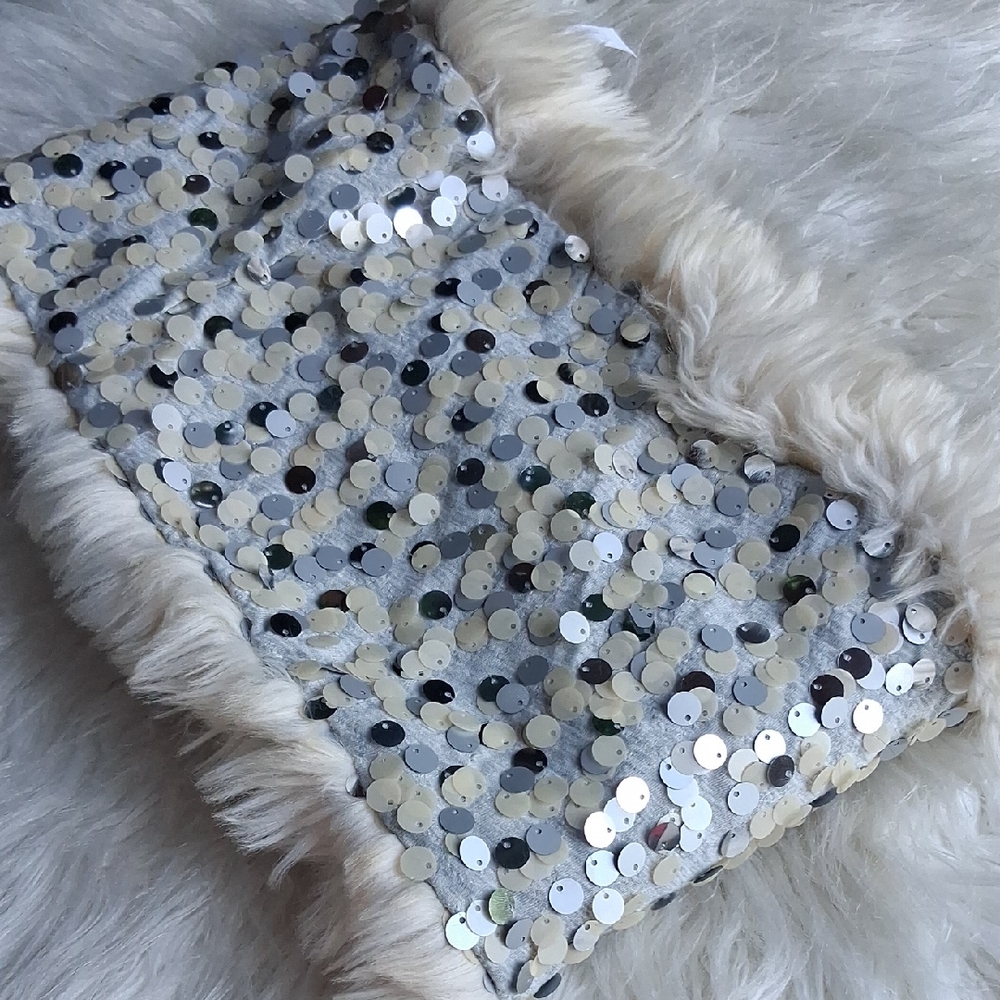 LOFT Sequined Neck Wrap